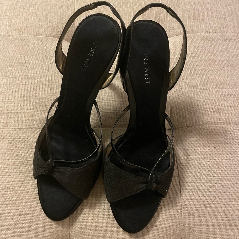Black Nine West Sandals